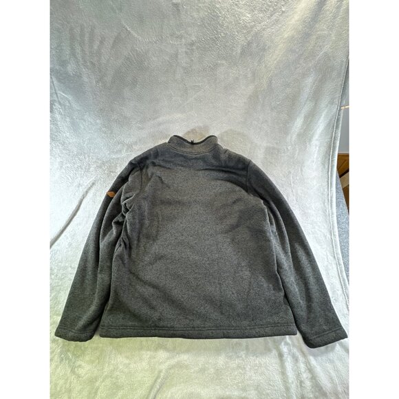 Orvis Mens XL 1/4 Zip Pullover Sweater Gray Fleece Classic Collection - Picture 6 of 16